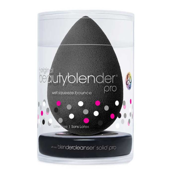 5554 BeautyBlender PRO – Esponja especial de maquillaje Black + mini solid