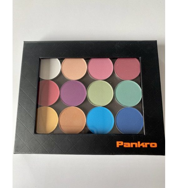 Pankro – Paleta de sombras 12 colores