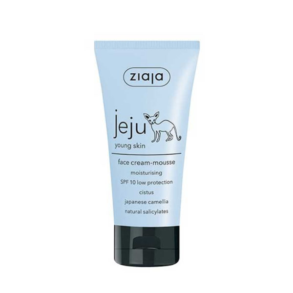 ZJJ15596 Ziaja – Mousse facial hidratante SPF10 Jeju Young Skin